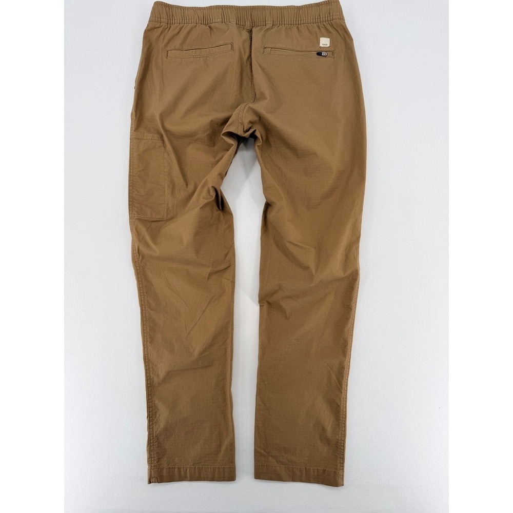Vuori Ripstop Straight Pants Tan Drawstring Hiking Travel M - Picture 2 of 16